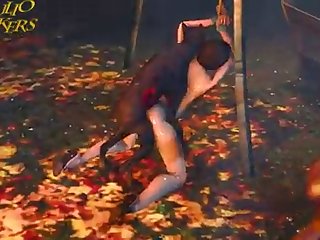 Girls Gets Fuck By Dog