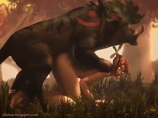 Lara Croft Fuck By Dog