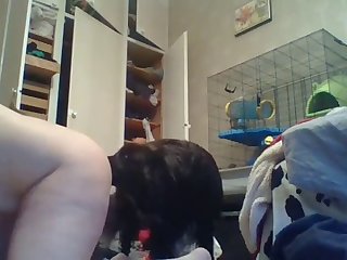 Cute Teen Dog Fuck